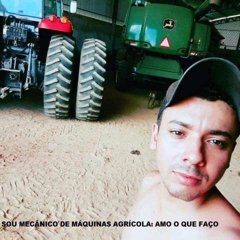 JOÃO ANTÔNIO CAIXETA - MECÂNICO DE MÁQUINAS AGRÍCOLAS