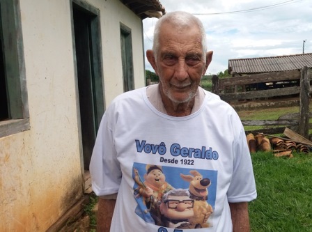 GERALDO JOSÉ DE SOUZA(GERALDO DO ZECA) 97 ANOS