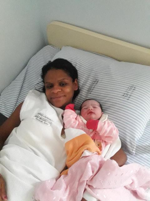 MÃE MARCILENE COM A FILHA MARIA ALICE