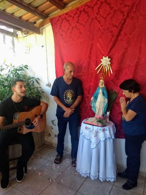 NA FOTO ACIMA, JOSÉ RODRIGUES E ROSEMAR GARCIA...